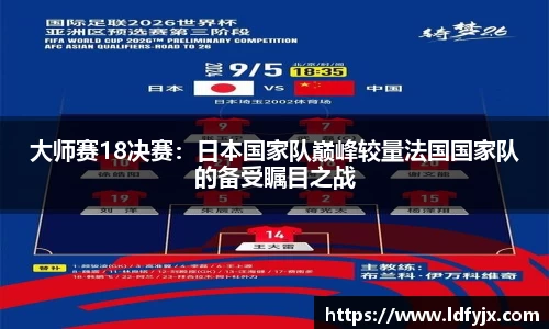 大师赛18决赛：日本国家队巅峰较量法国国家队的备受瞩目之战